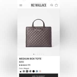 MZ Wallace Box Tote